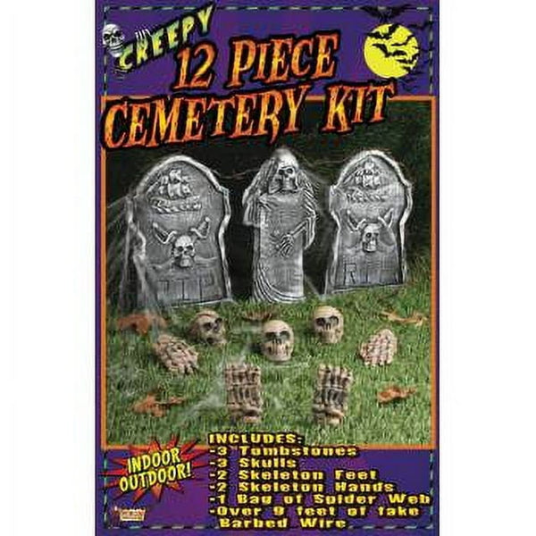 12 PIECE CEMETERY KIT