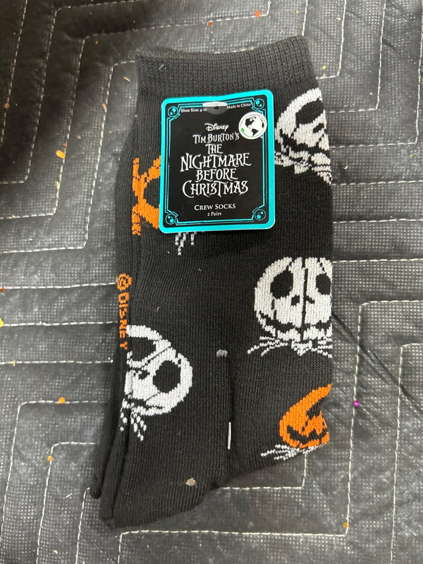 NIGHTMARE BEFORE CHRISTMAS SOCKS