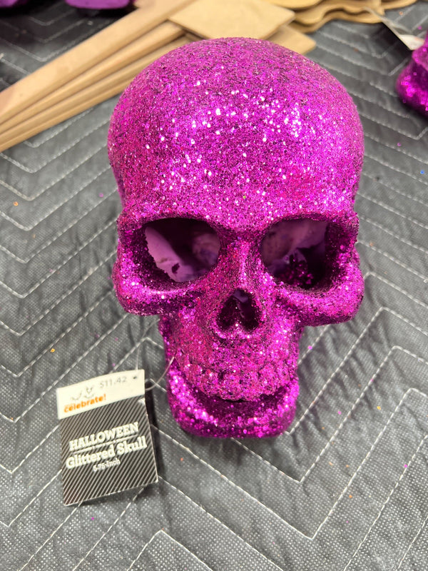 GLITTERED SKULL1