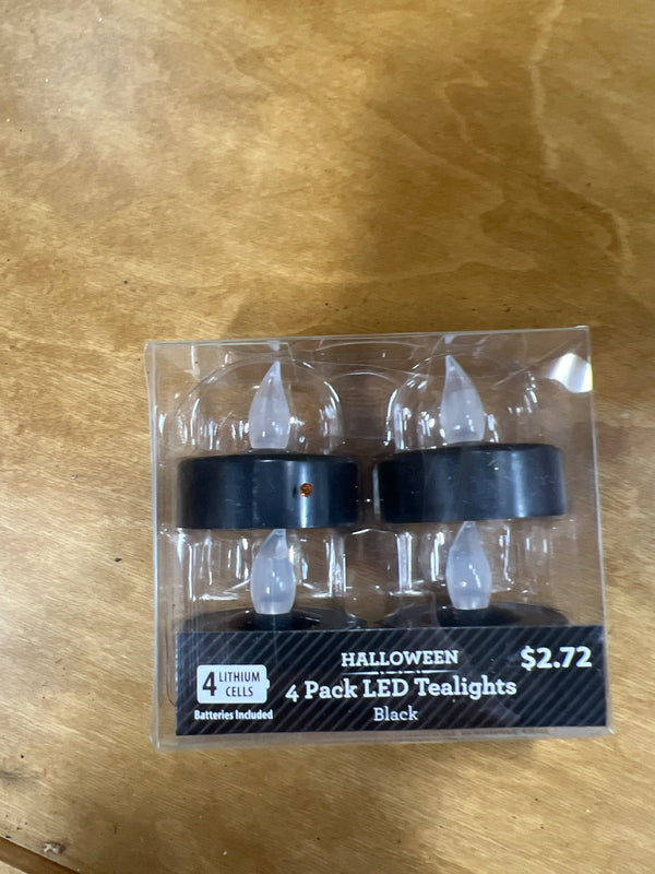 4 PACK LED TEALIGHTS