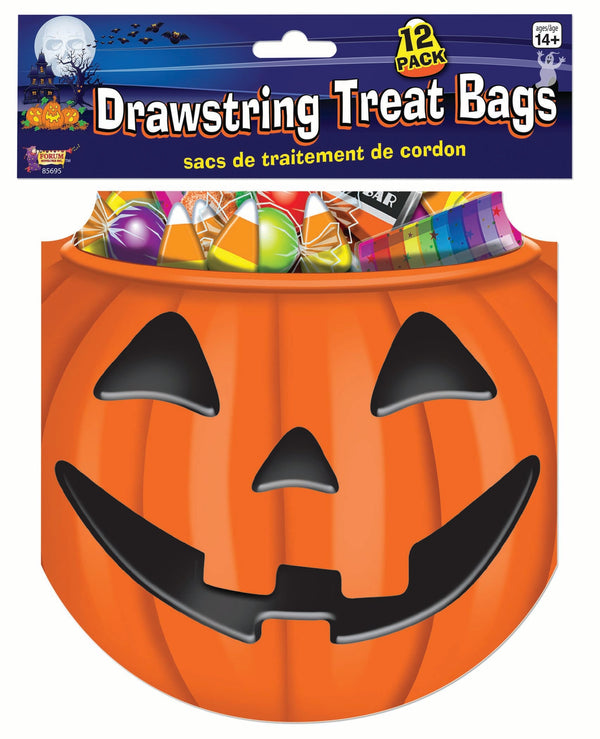 DRAW STRING TREAT BAGS-12PCS