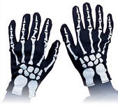 CHILD SKELETON GLOVES