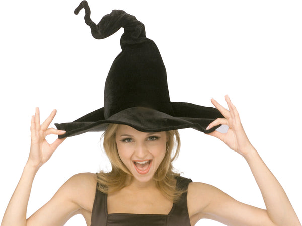 WIRED WITCHHAT-BLK VELOUR