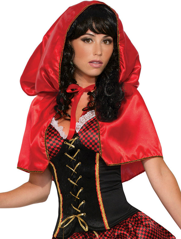 LITTLE RED HOODED CAPE-STD