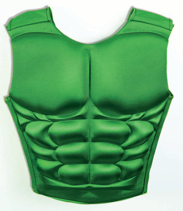 CHILD HERO MUSCLE CHEST GREEN