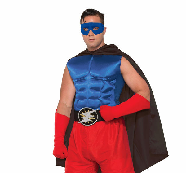 ADULT HERO MUSCLE CHEST BLUE