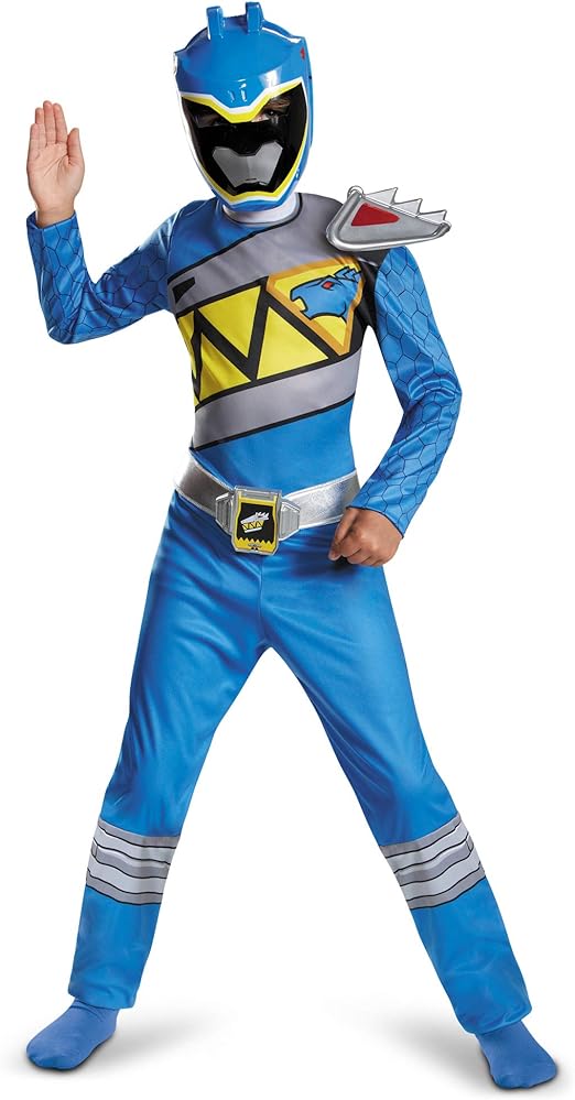 DINO CHARGE BLUE RANGER MUSCLE COSTUME