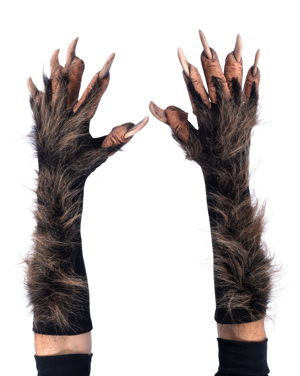 New Brown Wolf Gloves